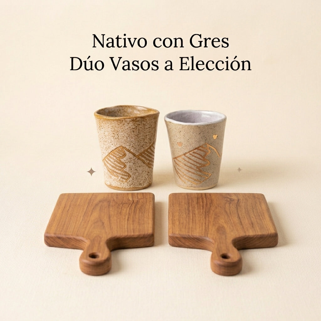 Pack Mini Tablas & Vasos ¡Elige los tuyos!