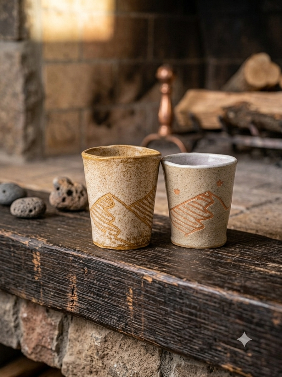 Dúo Vasos: Montañas