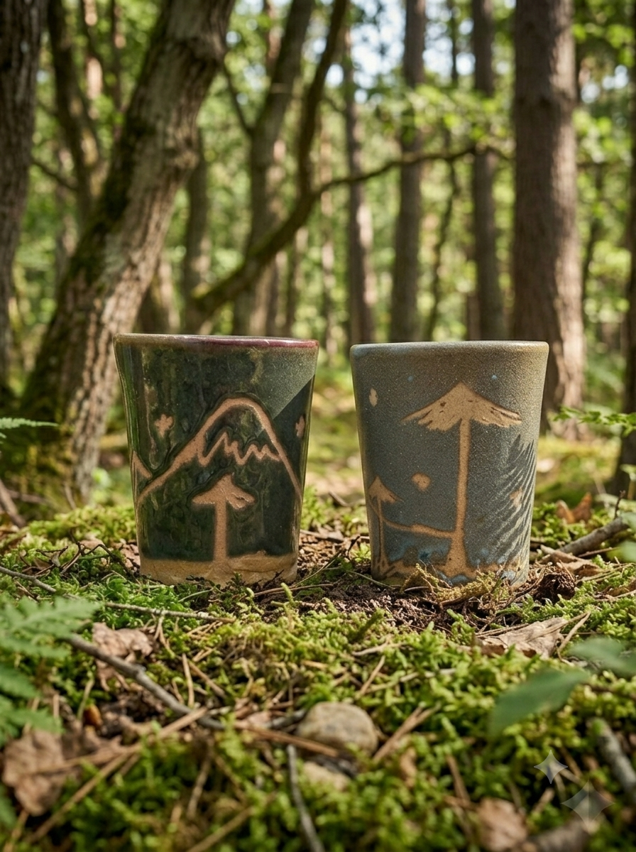Dúo Vasos: Paisaje del Sur