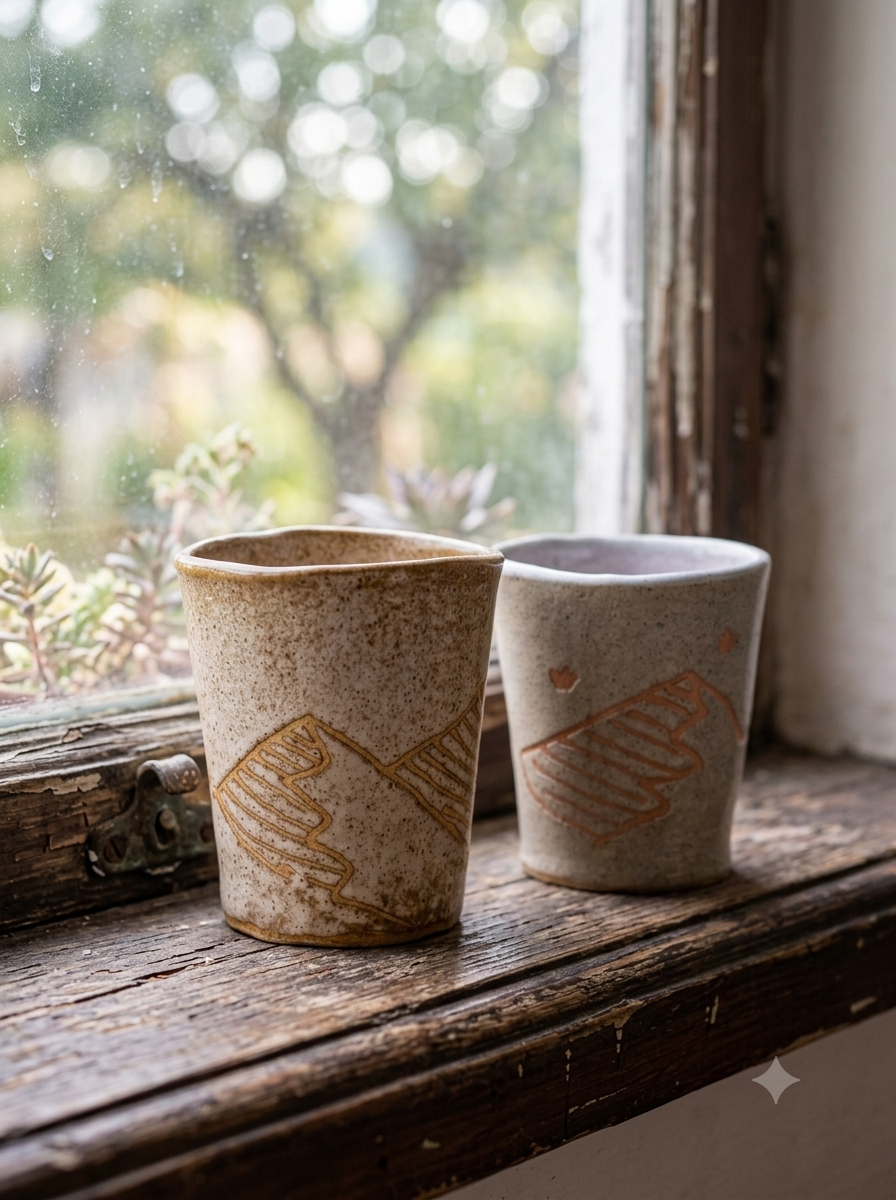 Dúo Vasos: Montañas