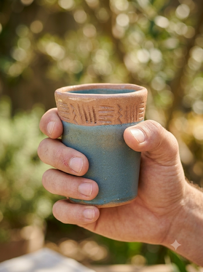 Dúo Vasos: Glifos